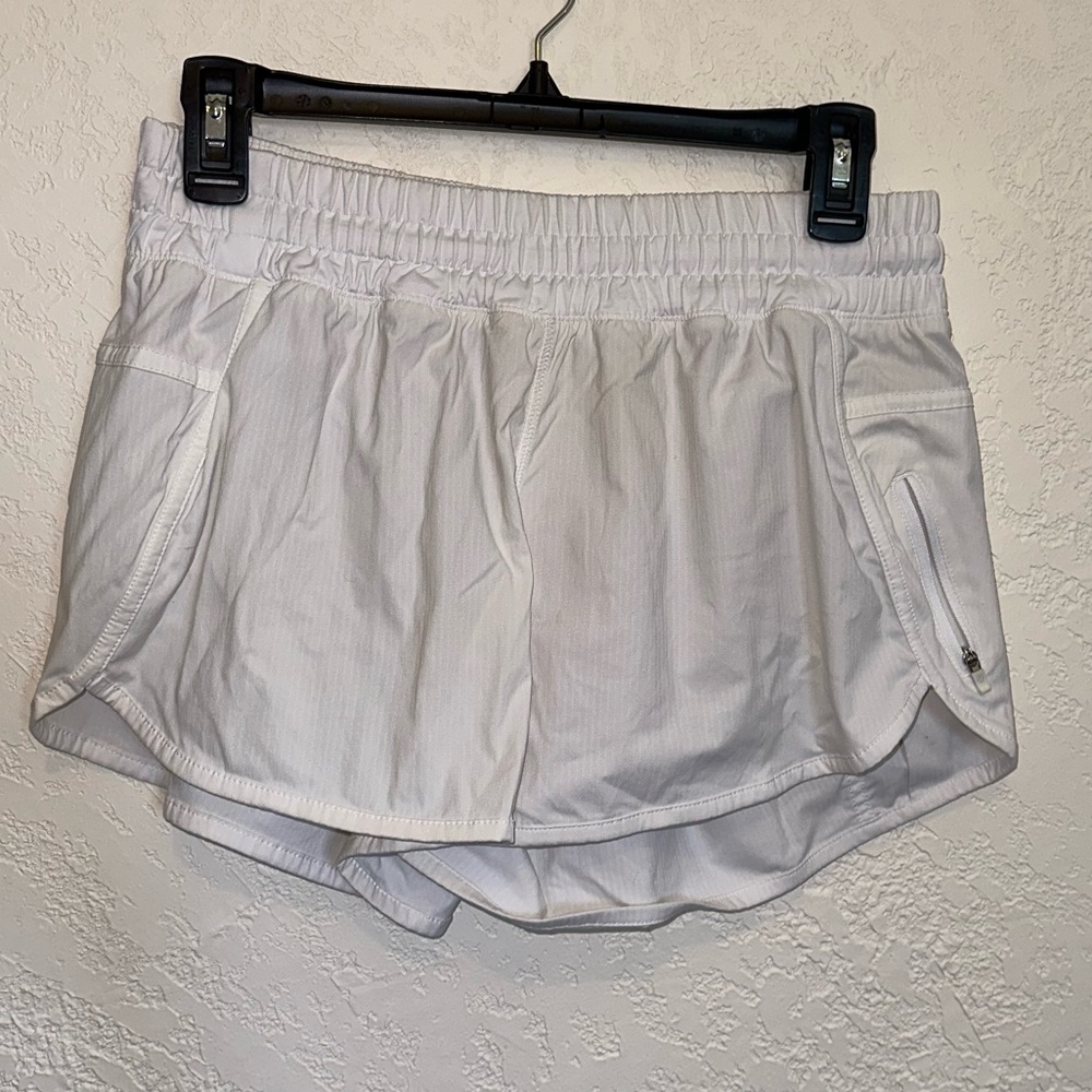 Lululemon white shorts